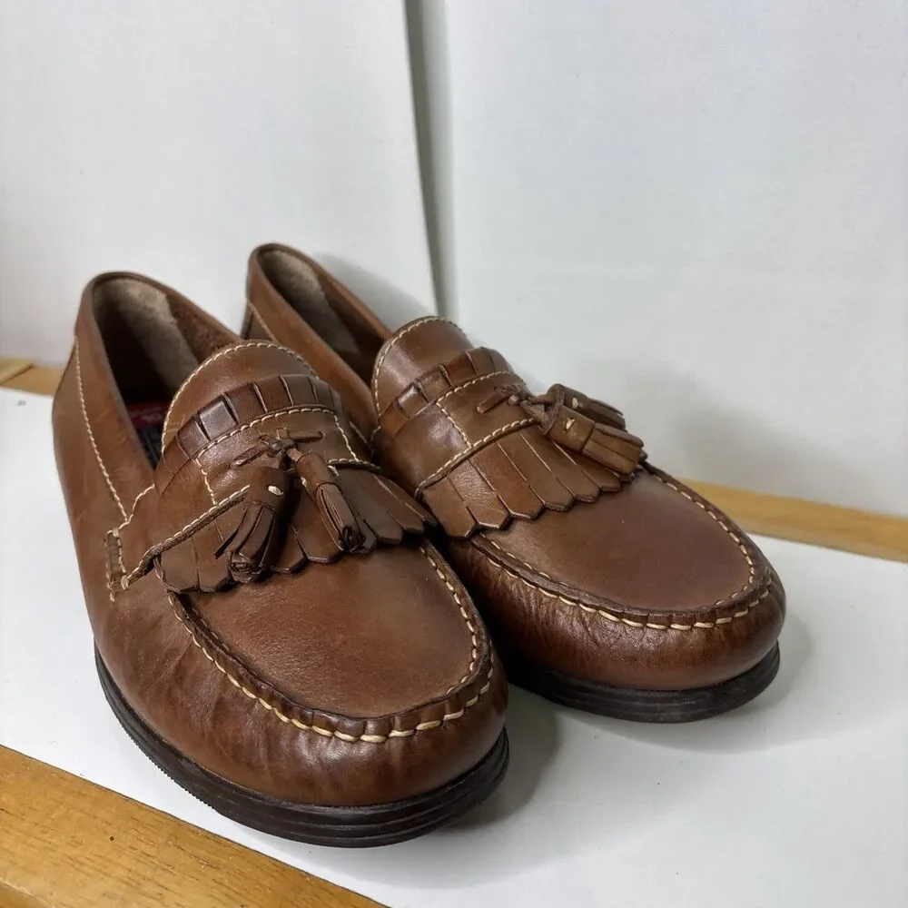 Giorgio Brutini Shoes Mens Size10M  Tassel Loafers Leather SlipOn